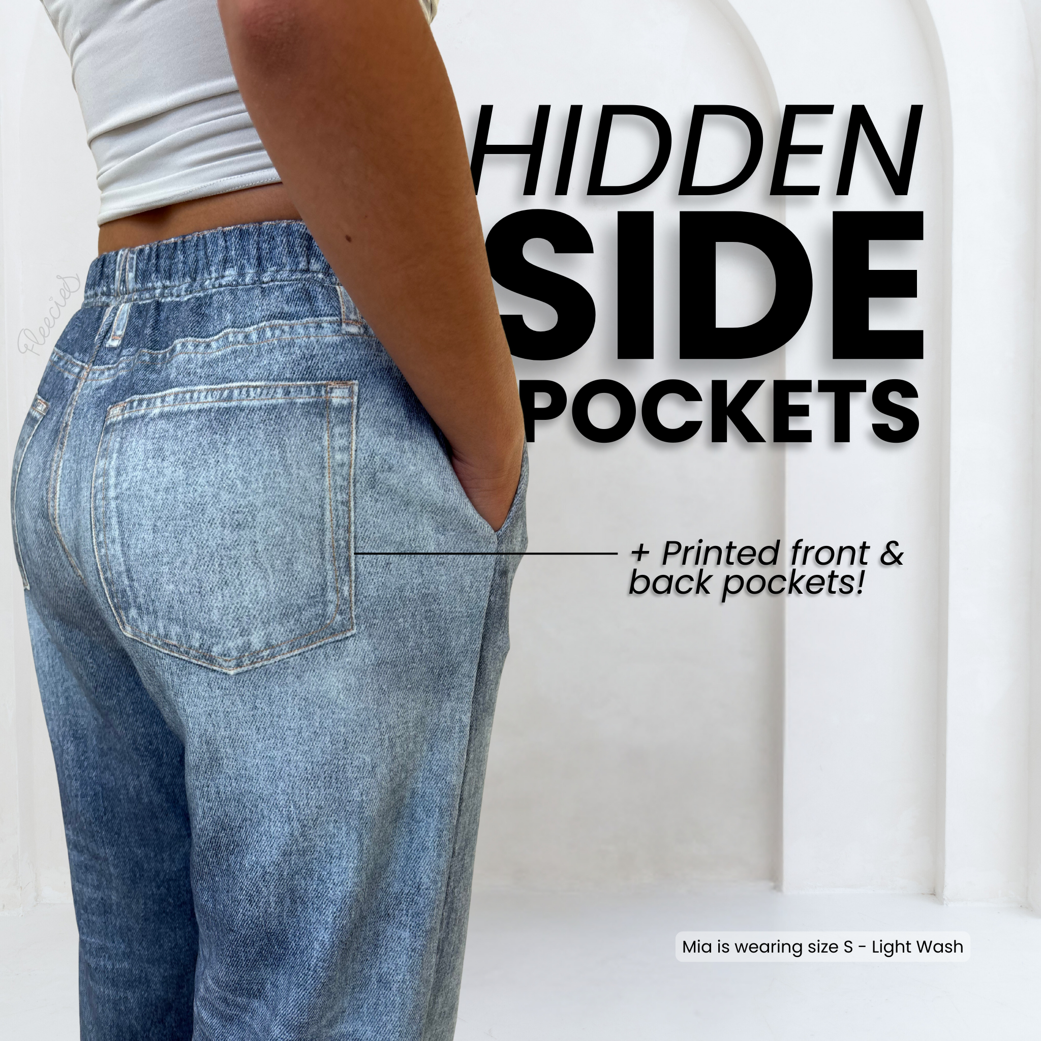 Fleecies™ Sweat Jeans